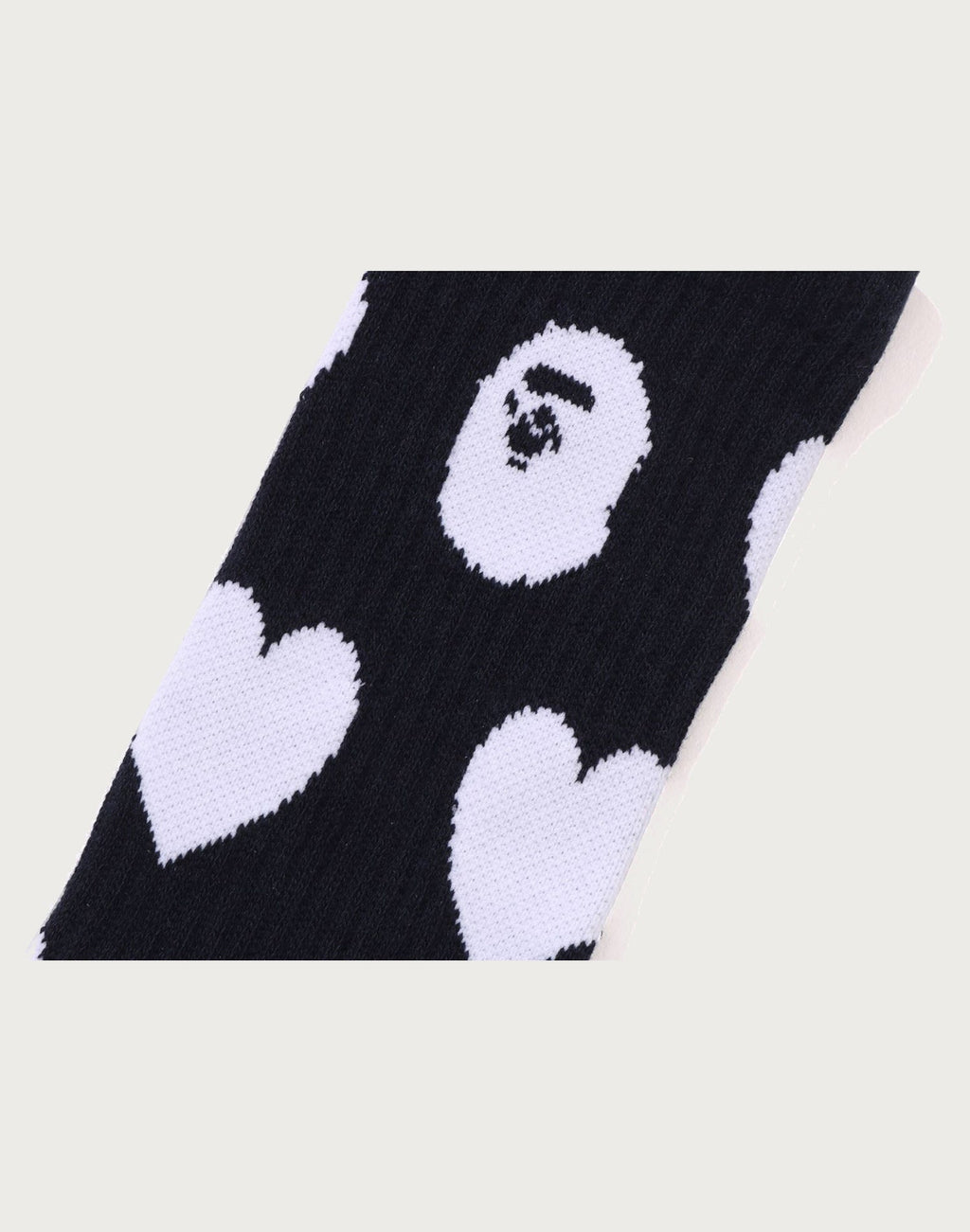 I LOVE BAPE MONOGRAM SOCKS LADIES