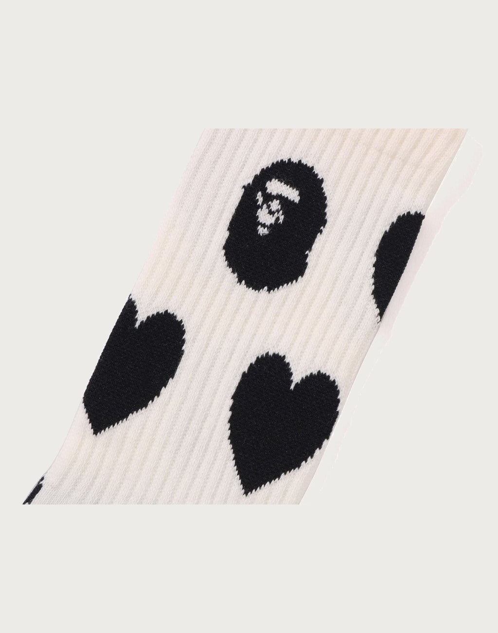 I LOVE BAPE MONOGRAM SOCKS LADIES