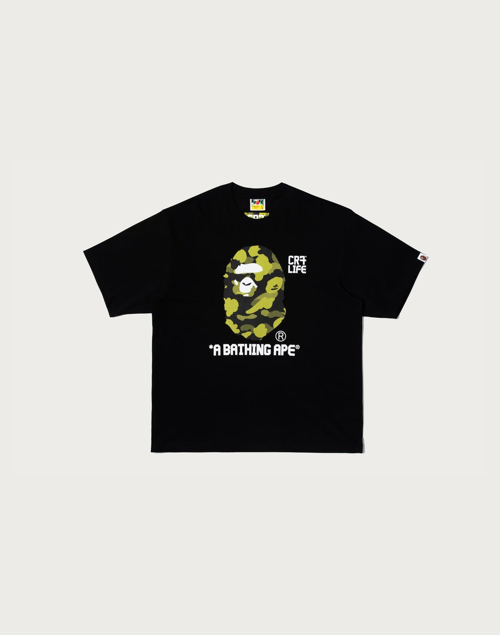 BAPE X CR7 LIFE CAMO A BATHING APE RELAXED FIT TEE MENS
