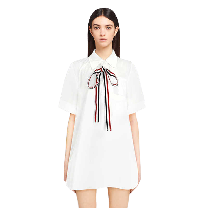 Women's Bow-Tie Shirt Dress | Thom Browne