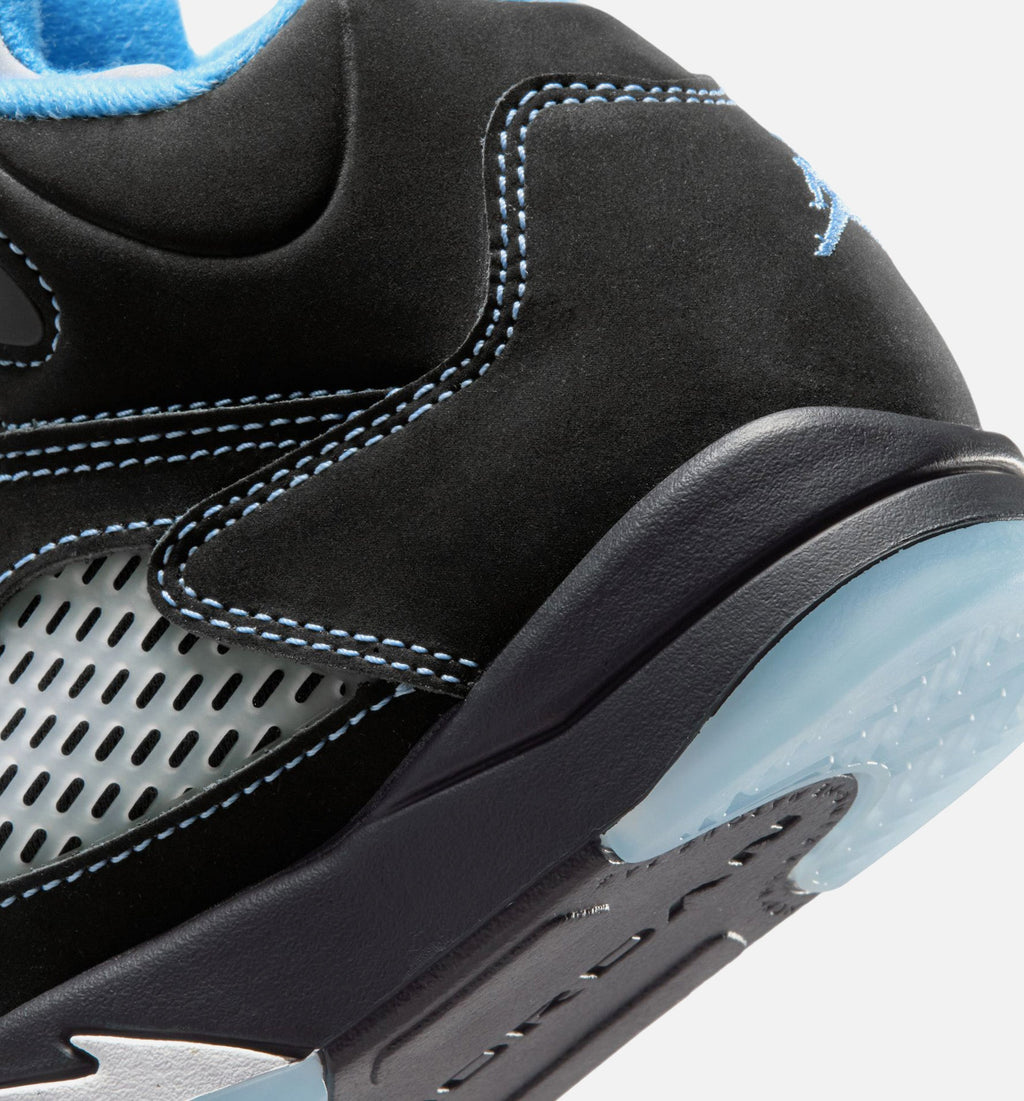 Air Jordan 5 Retro Black Carolina Preschool Sneakers