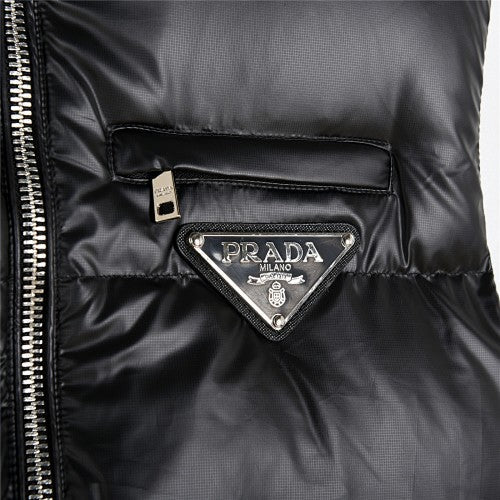 Prada Re-Nylon Down Jacket with RFID Tag and Gold Hardware