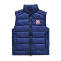 Canada Goose Navy Blue Packable Down Jacket with Stuff Sack