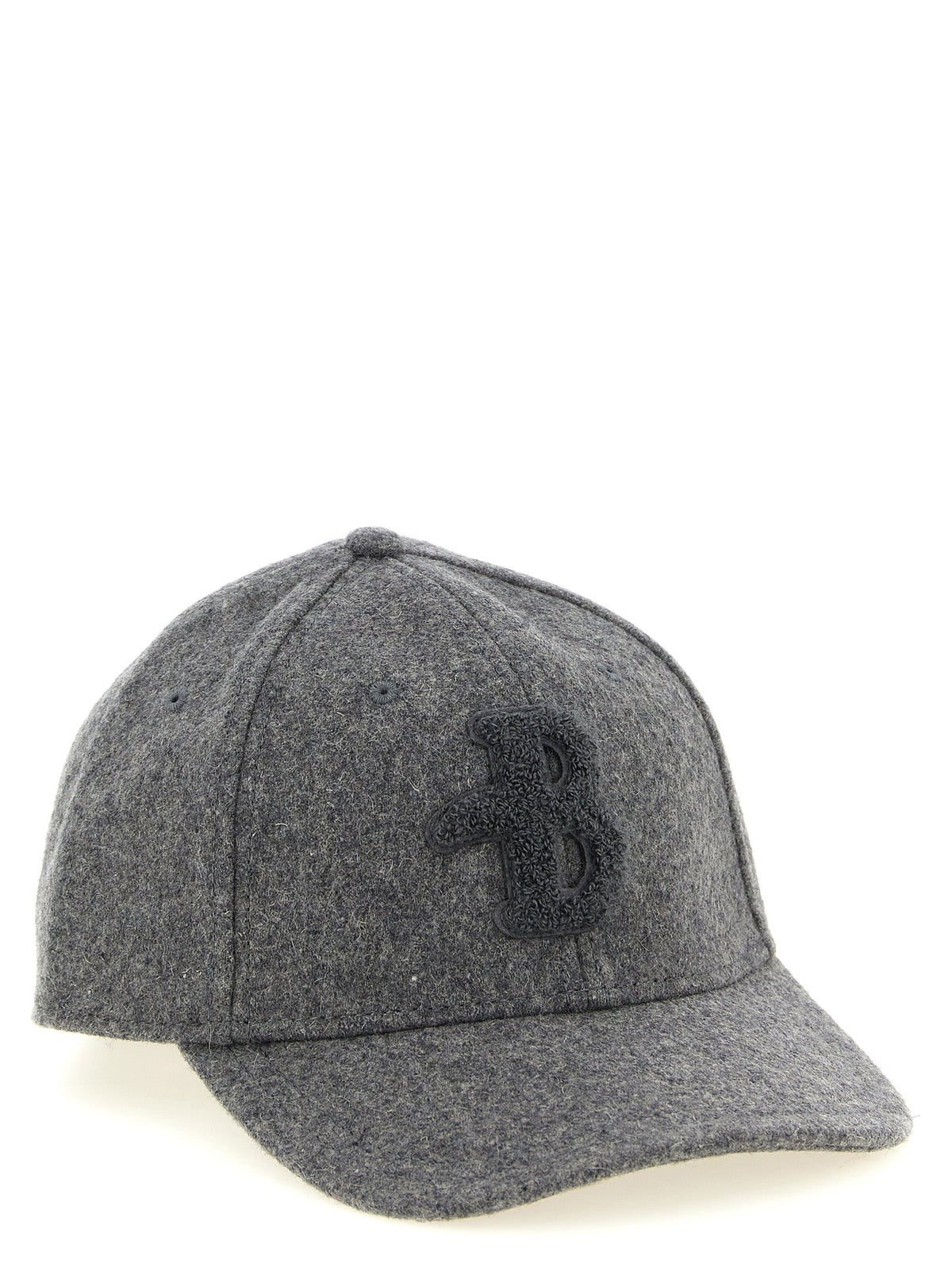 Ballantyne Gray Wool Baseball Cap