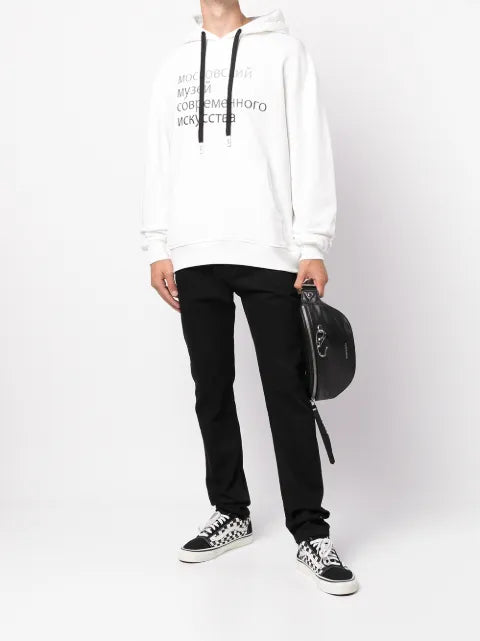 Haculla x Harif Guzman MOMA show hoodie