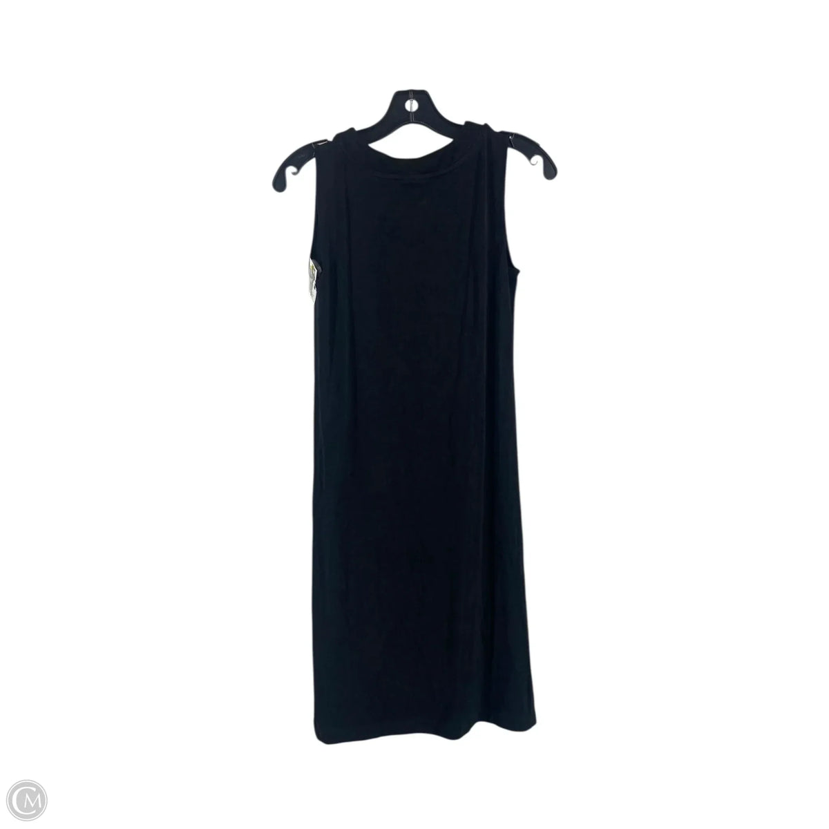 Dress Casual Midi By Chicos In Black, Size: 0