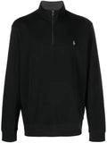 Polo Ralph Lauren logo patch half-zip pullover