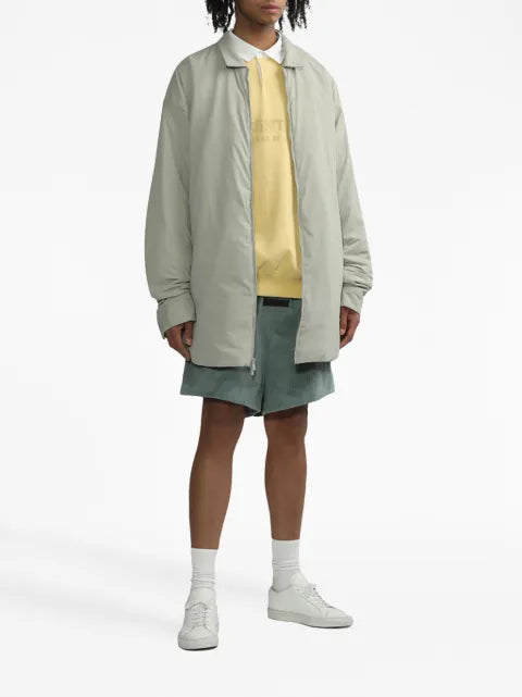 FEAR OF GOD ESSENTIALS logo-print padded shirt jacket