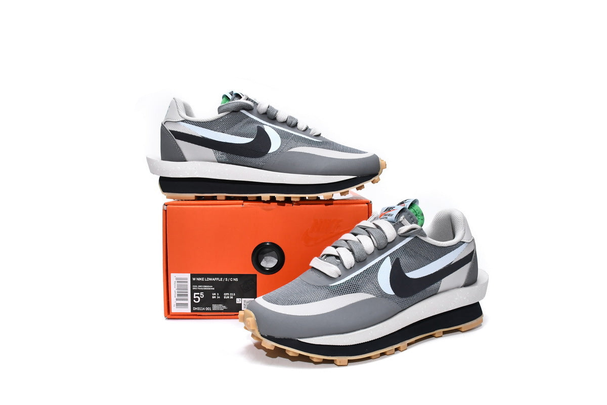 Reps Sneakers Sacai x Nike VaporWaffle Blue Multi Grey DeconStrucTion DH3114-001