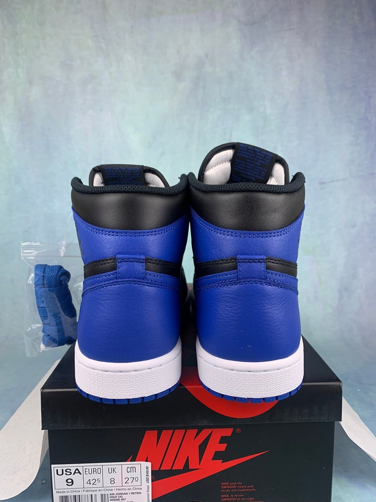 Air Jordan 1 High Royal 555088-007 Unisex Sneakers