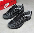 Nike P-6000 Suede – Anthracite / Black / Chrome / Metallic Silver