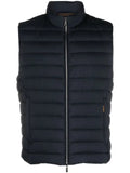 Moorer quilted zipped gilet