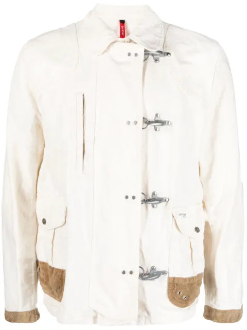 Fay 4 Gancini cotton jacket