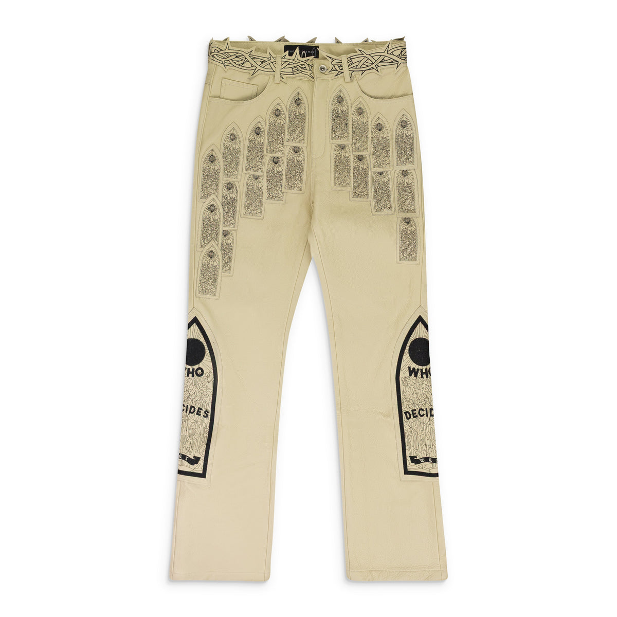 OFF-WHITE PATCHED ARCH PANTS
