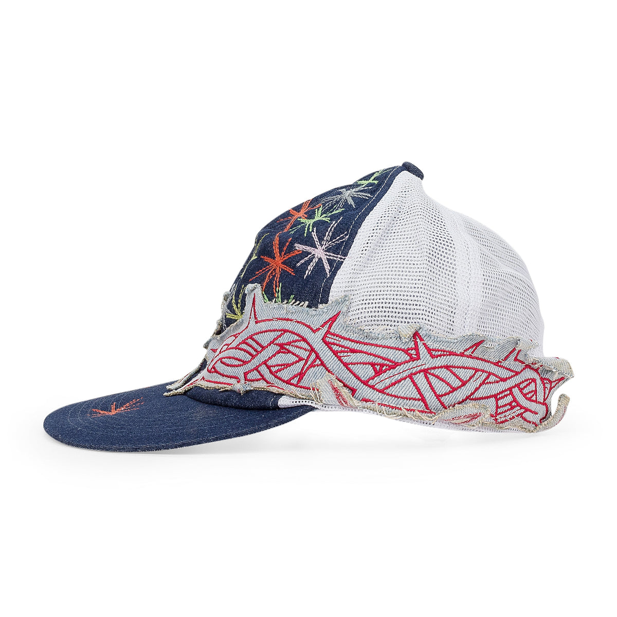 MULTICOLOR CROWN OF THORNS BASEBALL CAP