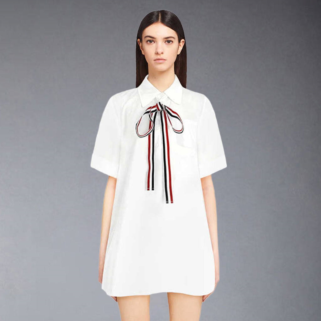 Women's Bow-Tie Shirt Dress | Thom Browne