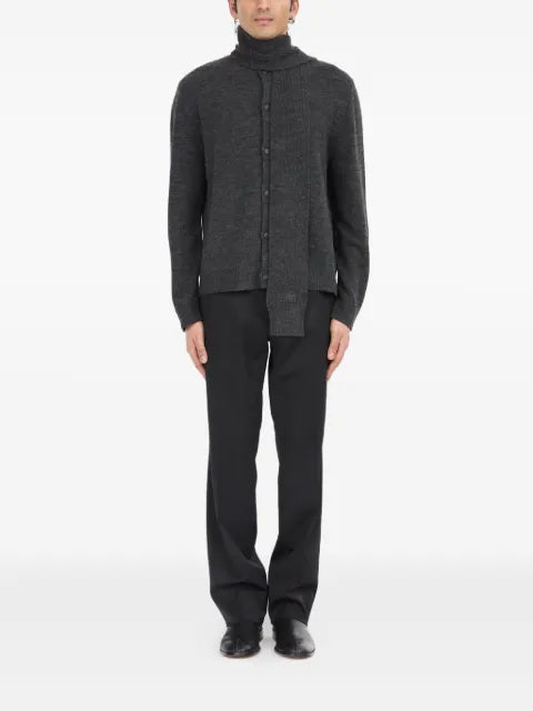 MM6 Maison Margiela virgin wool-blend cardigan
