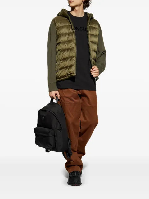 Moncler padded hooded cardigan