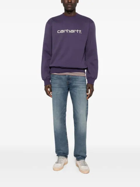 Carhartt WIP logo-detail crew-neck sweatshirt