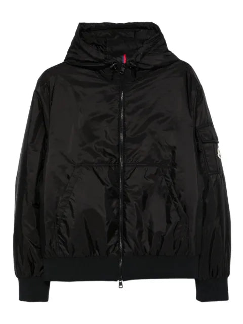 Moncler Poiliot hooded zip-front jacket