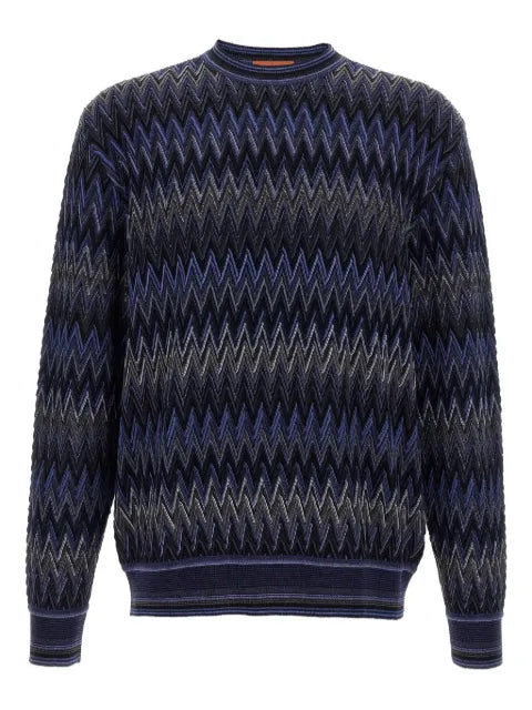 Missoni zigzag-pattern wool sweater