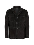TOM FORD cashmere suede military jacket