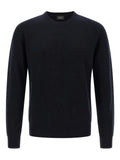 Brioni crew-neck cuffed-sleeve sweater
