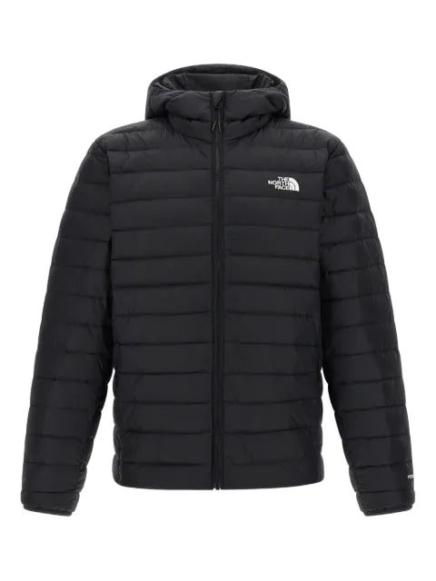 The North Face quilted hooded jacket