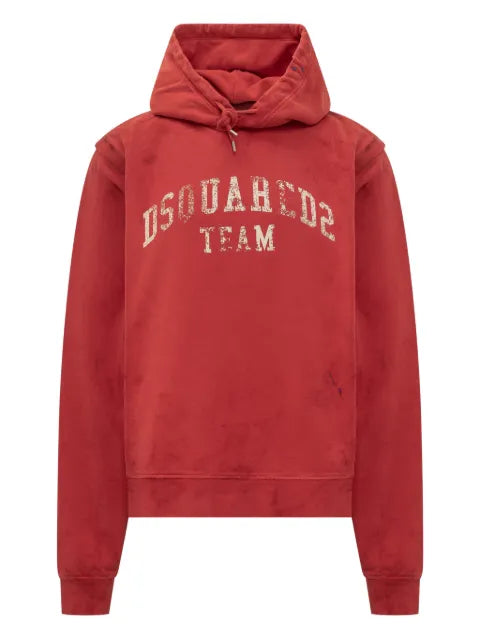 DSQUARED2 logo hoodie