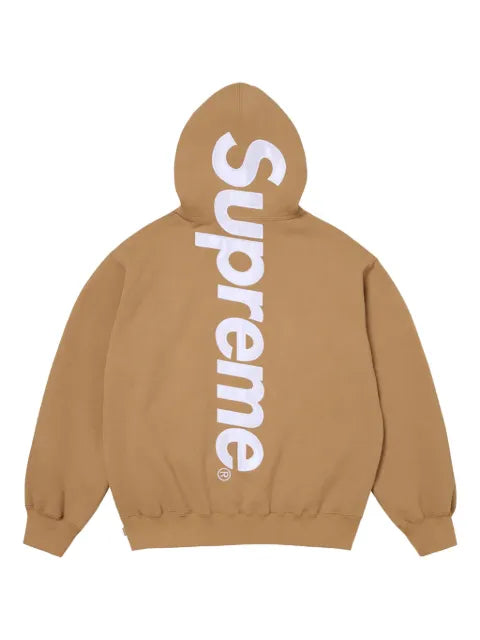 Supreme logo appliqué hoodie