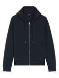 BOSS zip-up hoodie with monogram hood