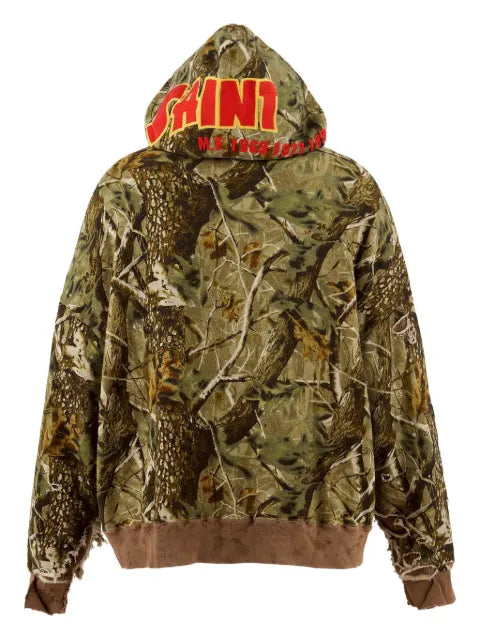 SAINT MXXXXXX x A Bathing Ape® shark-print hoodie