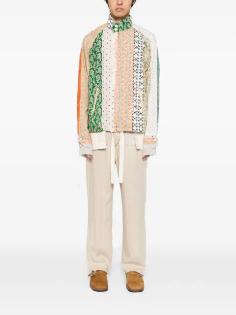 midorikawa floral-print jacket