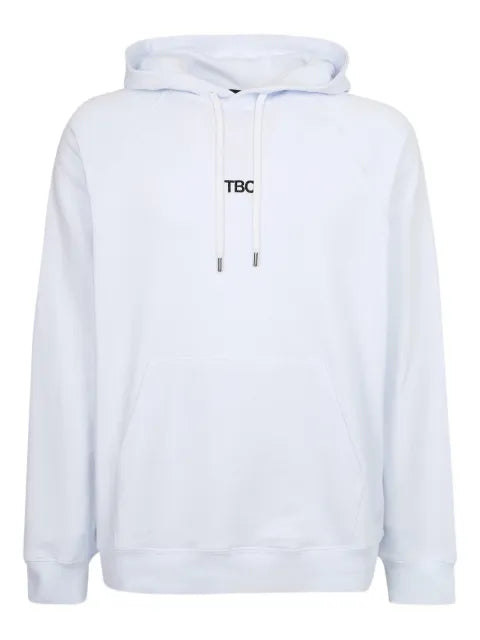 14BROS logo-print hoodie