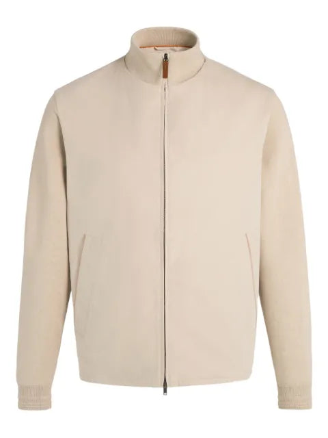 Tod's bomber jacket in technical cotton