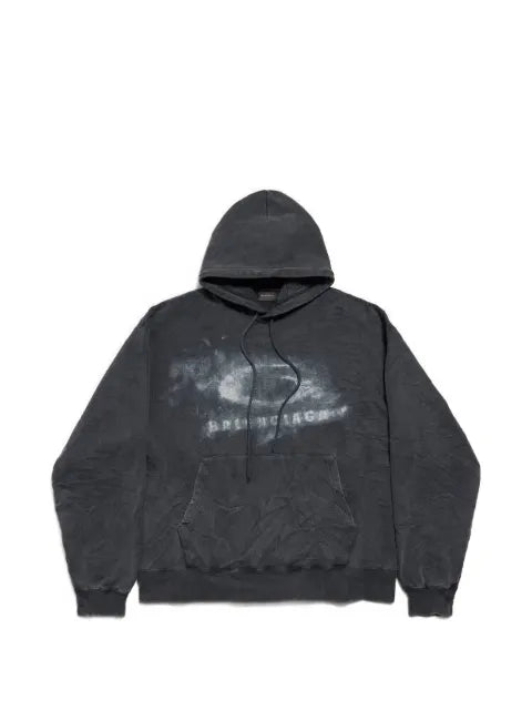Balenciaga washed Crayon Loop oversized hoodie