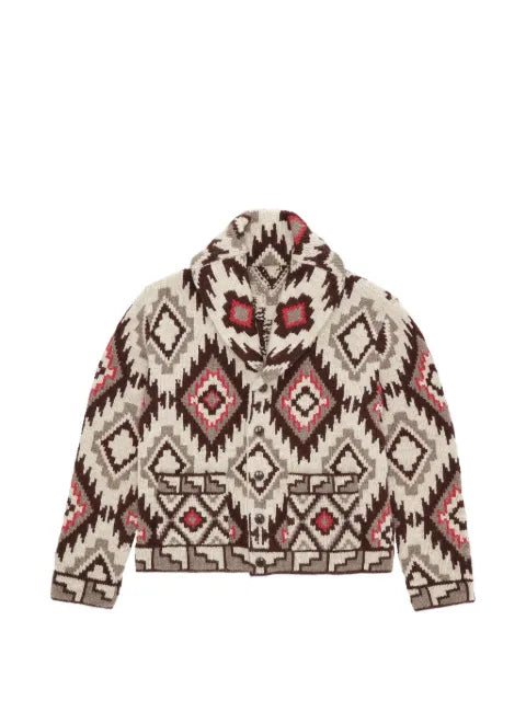 Fortela Walter patterned cardigan