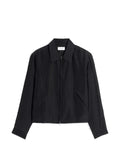 LEMAIRE short blouson in linen viscose