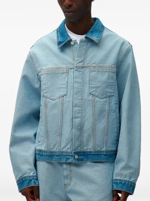 Arte Antwerp logo-detail long-sleeve jacket