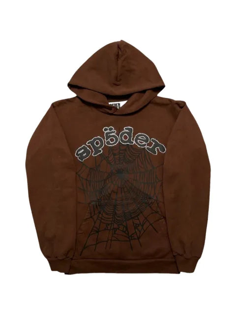 SP5DER drawstring hooded sweatshirt