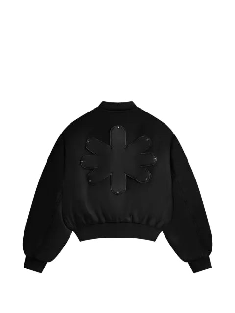 LOSTSHDWS logo-detail reversible bomber jacket