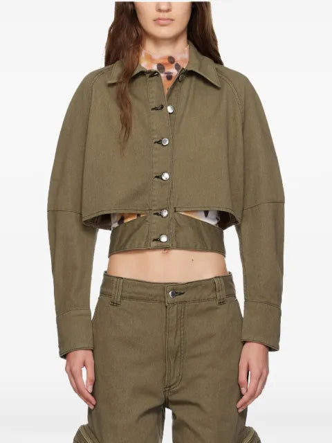 Eckhaus Latta Ellipse denim jacket