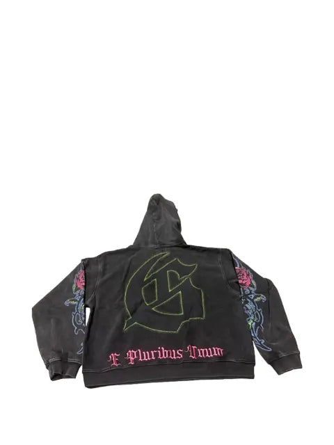 GODSPEED Vandal lettering-embroidery hoodie