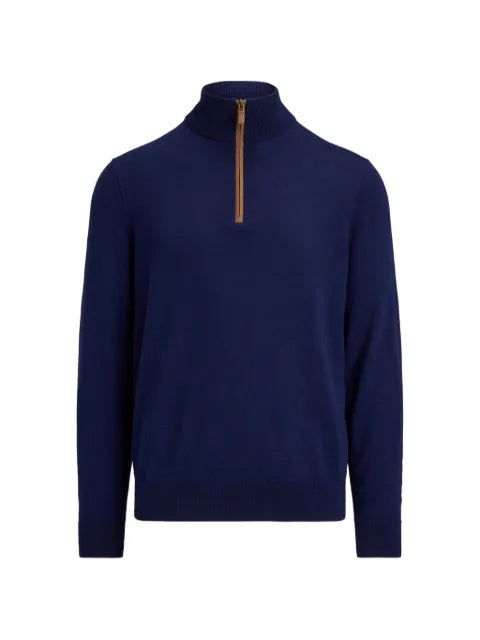 RLX Ralph Lauren half-zip wool sweater