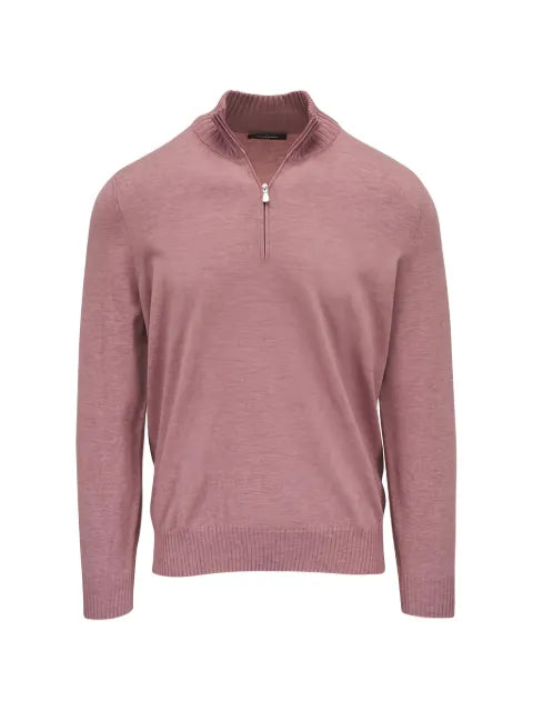 Gran Sasso zip-neck sweater