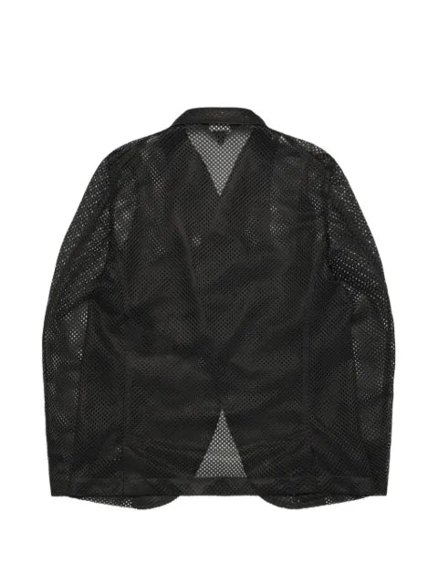 Black Comme Des Garçons notch-lapel blazer