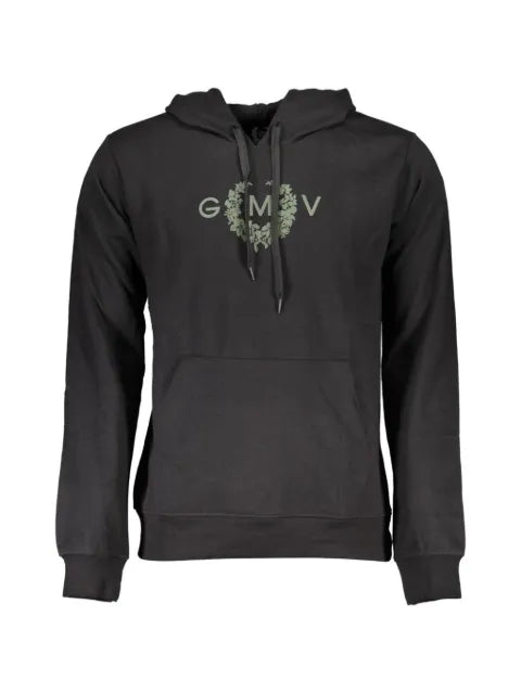 Gian Marco Venturi Vintage graphic-print drawstring hoodie