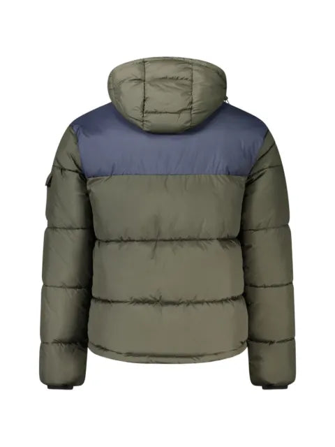 North Sails colour-block puffer jacket