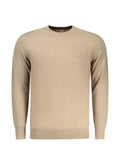 RIFLE embroidered-logo fine-knit sweater