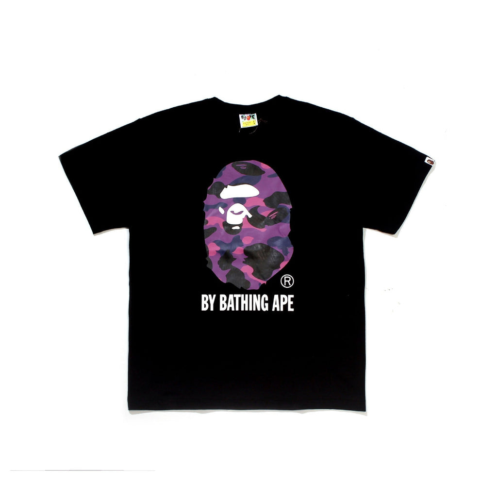 Bape Bearbrick T-Shirt Casual Letter Printed Round Neck Short Sleeve